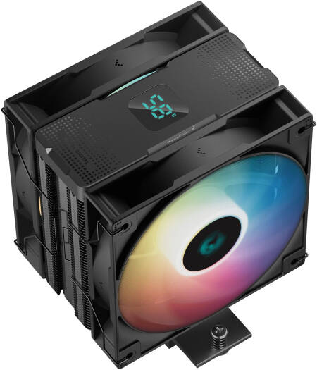 Cooler DeepCool AG400 DIGITAL PLUS, 120mm, cu aer, skt. Intel/ AMD, iluminare RGB 3 Cooler DeepCool AG400 DIGITAL PLUS, 120mm, cu aer, skt. Intel/ AMD, iluminare RGB - imagine 3