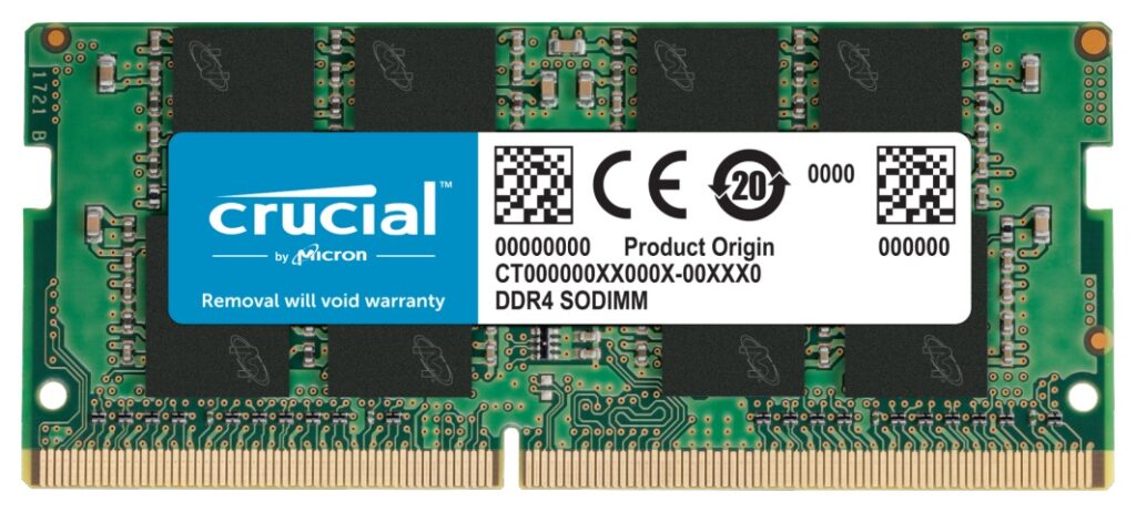 Memorie Laptop Crucial, 16GB DDR4, 3200MHz CL22