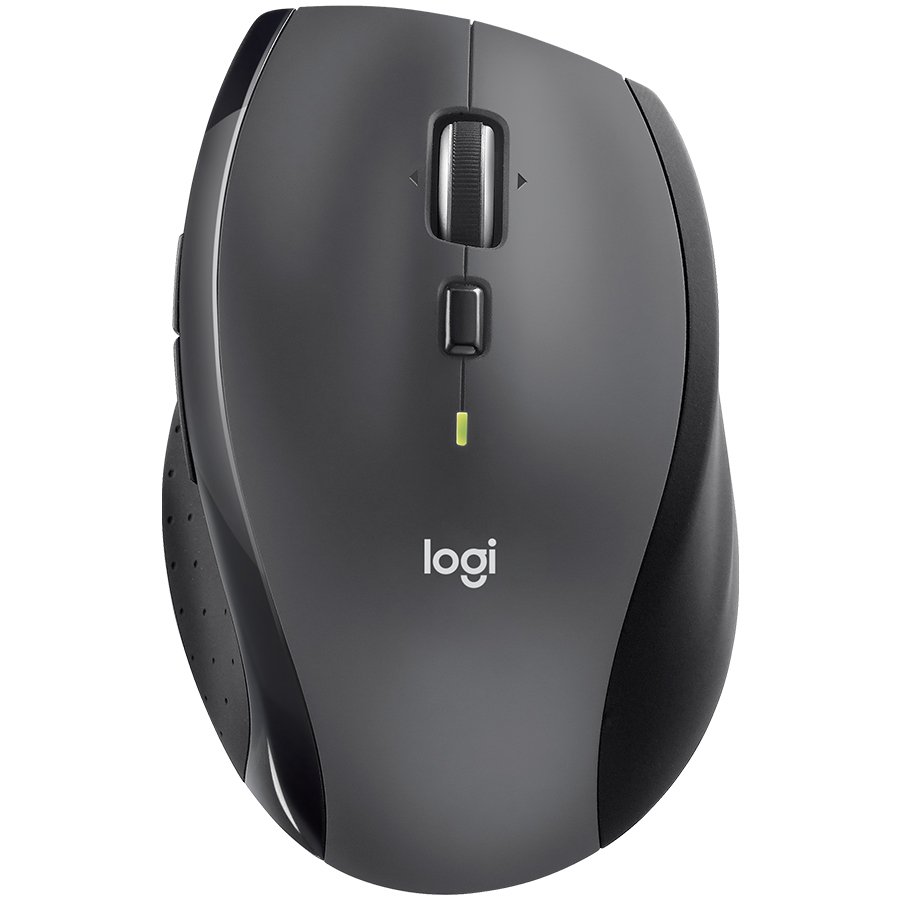 Mouse optic wireless LOGITECH M705 Marathon, 1000 dpi, Negru