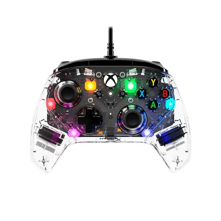 Controller gaming, HP HyperX Clutch Gladiate, iluminare RGB, compatibilitate Xbox