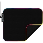 Mousepad gaming Lorgar Steller 913 RGB 360×300 Black
