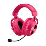 Casti gaming wireless Logitech PRO X 2 Lightspeed, Magenta