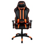 Scaun gaming, Canyon, Negru/Portocaliu