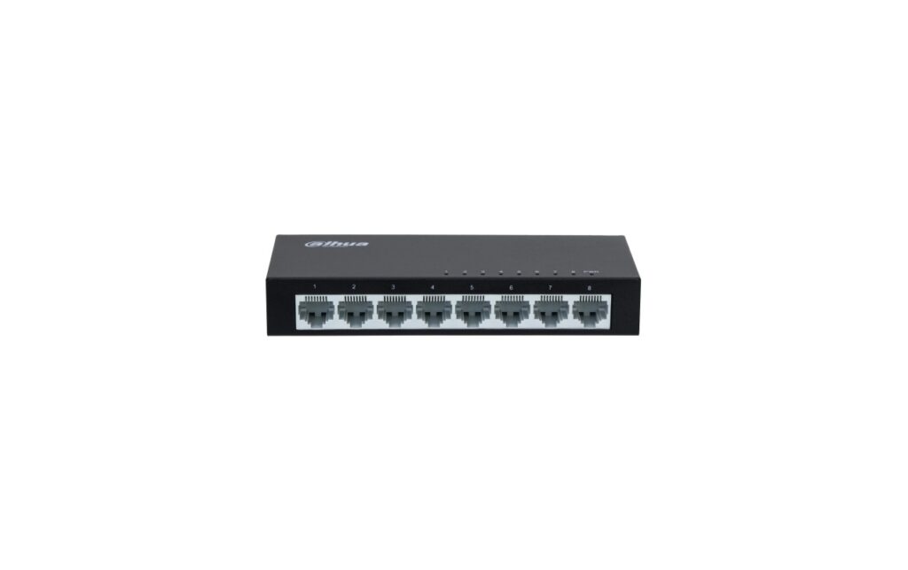 Dahua 8-Port Unmanaged Ethernet Switch, 8x100M RJ-45