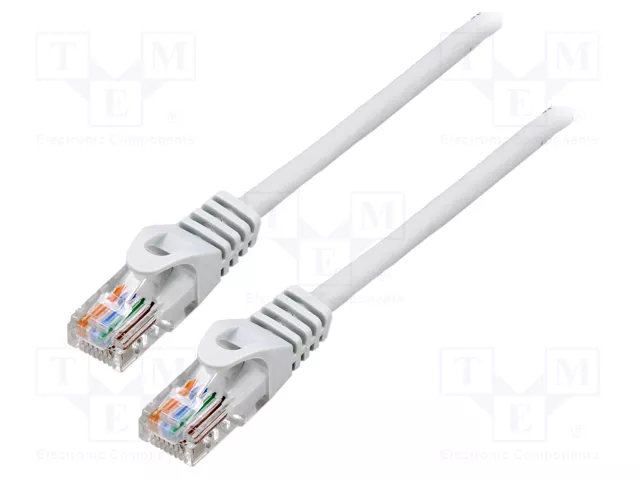Cablu de Rețea Patchcord Lanberg Cat 5e UTP RJ45 0.5m Gri - imagine 2