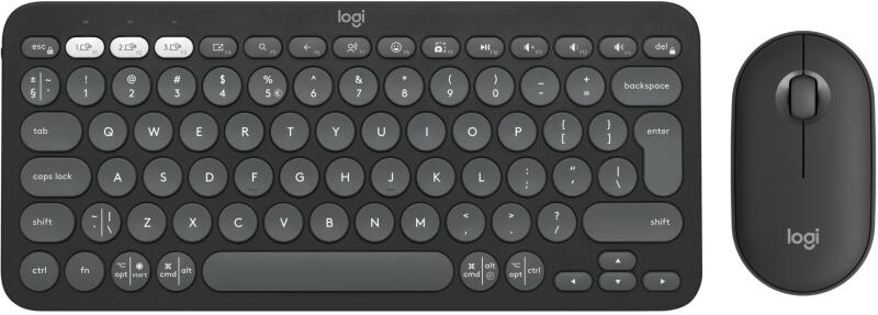 Logitech Pebble 2 Combo tastatură și mouse Bluetooth