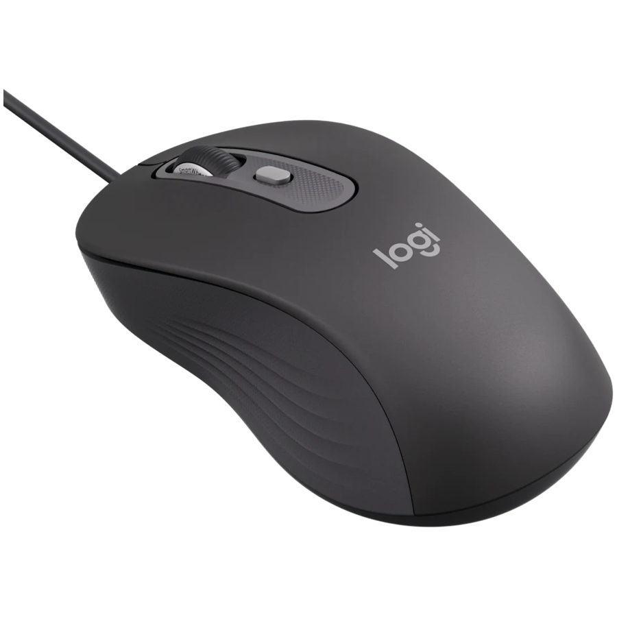 Mouse Logitech M520 Business USB-C negru - imagine 2