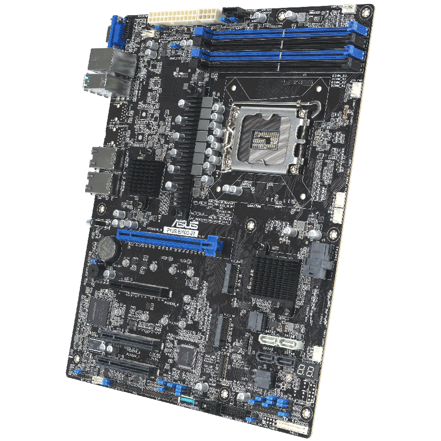 Placa de baza Asus P13R-E/10G-2T, 1x LGA1700, 128GB DDR5, 8x SATA, 2x M.2, 2x10GbE, ATX, 305x244mm - imagine 2