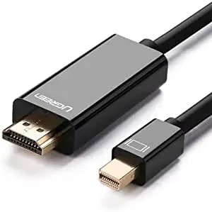 Cablu mini DisplayPort – HDMI, Ugreen, 4K, 1.5m, Negru