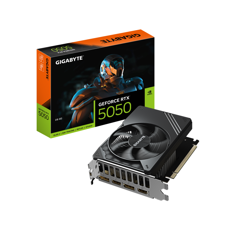 Placă video Gigabyte GeForce RTX 5050 D6 8G