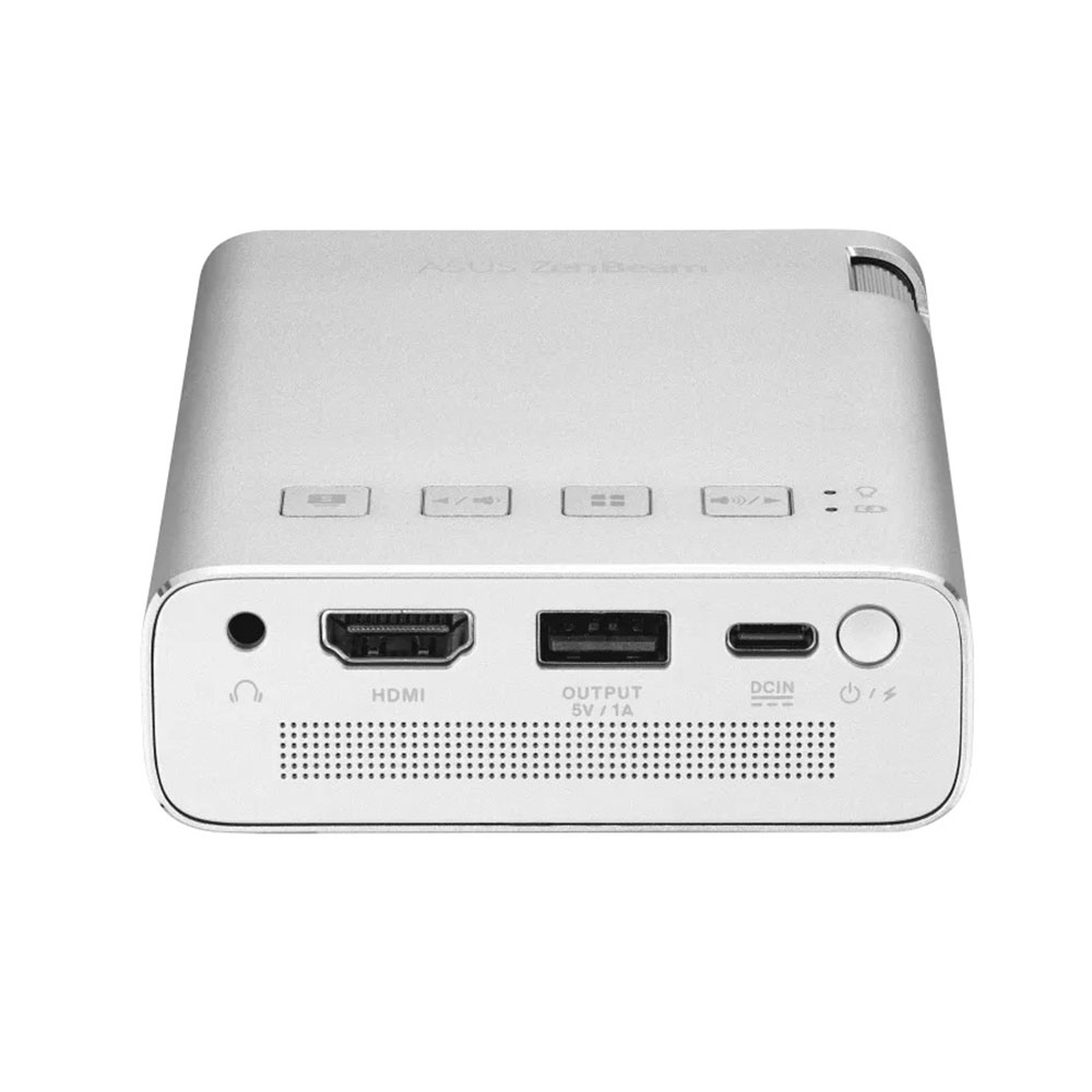 Videoproiector ASUS ZenBeam E1R, DLP LED 30.000 ore, WVGA 854* 480, up to FHD 1920* 1080, 200 lumeni, 500:1, WiFi dongle inclus, Argintiu 3 Videoproiector ASUS ZenBeam E1R, DLP LED 30.000 ore, WVGA 854* 480, up to FHD 1920* 1080, 200 lumeni, 500:1, WiFi dongle inclus, Argintiu - imagine 3