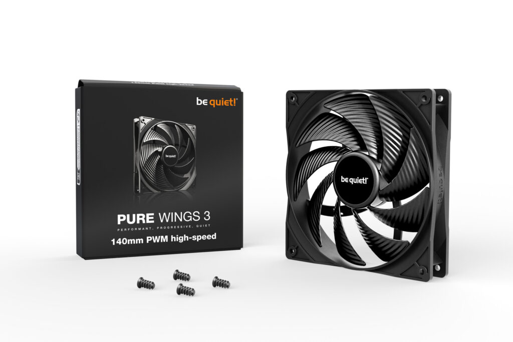 Ventilator be quiet! PURE WINGS 3 140mm PWM high-speed, BL109