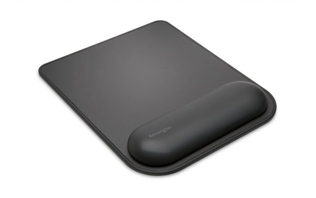 MOUSE pad KENSINGTON ErgoSoft, suport ergonomic pentru incheietura mainii, negru, „K52888EU”