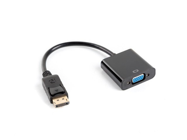 Adaptor Lanberg AD-0002-BK DisplayPort la VGA