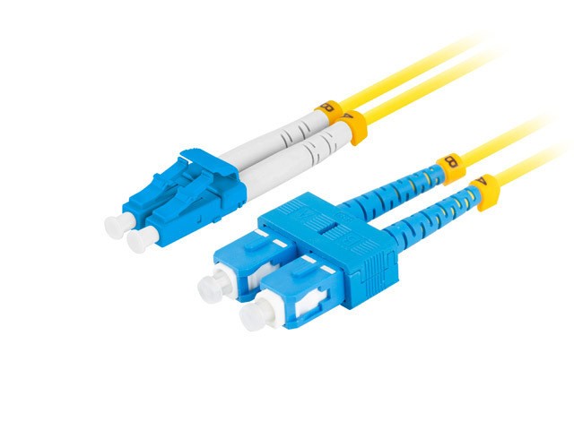 Cablu Fibră Optică Lanberg SC LC 2m