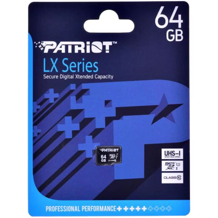 Card MicroSD Patriot 64GB microSDXC UHS-I U1