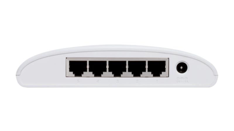 Switch D-Link DGS-1005D, 5 porturi Gigabit Ethernet, desktop, fara management