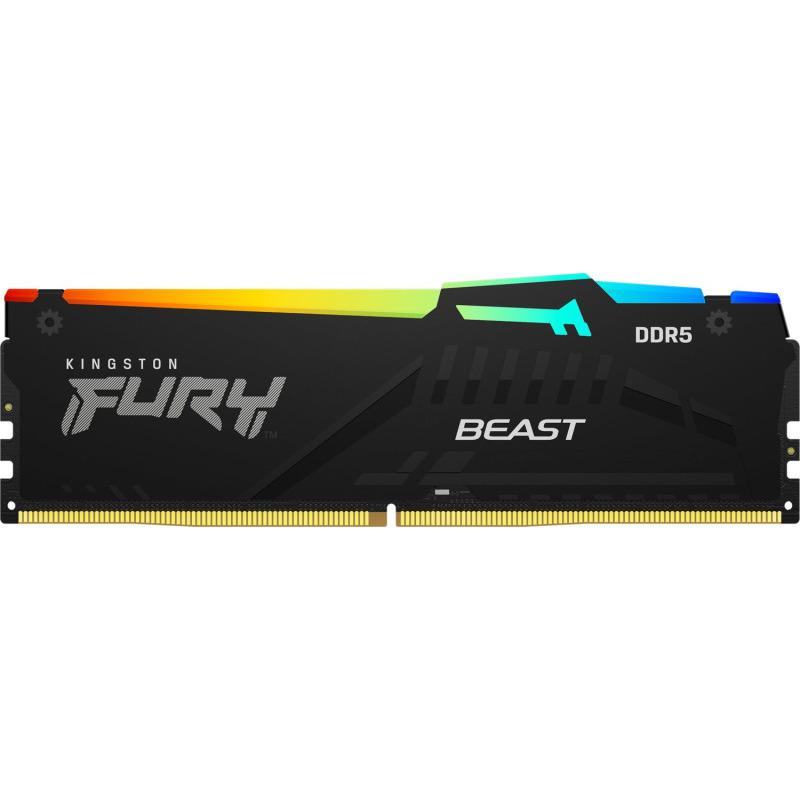 Memorie, Kingston FURY Beast RGB 32GB, DDR5, 6000MHz, CL36, DIMM