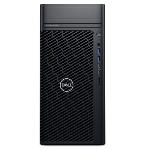 Sistem Desktop Dell Precision 3680 Tower cu procesor Intel® Core™ i9-14900K pana la 6.0 GHz, 128GB DDR5, 2TB SSD, 2 x 4TB HDD 5400 rpm, NVIDIA® RTX™ 5000 32GB GDDR6, Windows 11 Pro, Black, 3Yr ProSupport 1 Sistem Desktop Dell Precision 3680 Tower cu procesor Intel® Core™ i9-14900K pana la 6.0 GHz, 128GB DDR5, 2TB SSD, 2 x 4TB HDD 5400 rpm, NVIDIA® RTX™ 5000 32GB GDDR6, Windows 11 Pro, Black, 3Yr ProSupport