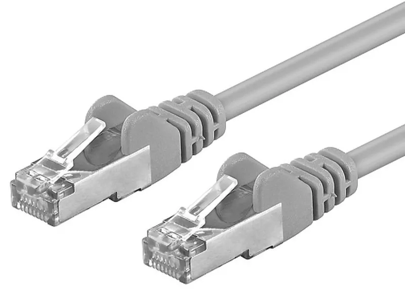 Cablu Patchcord S/FTP Cat 6A Emtex RJ45 LSZH 2m Gri - imagine 2