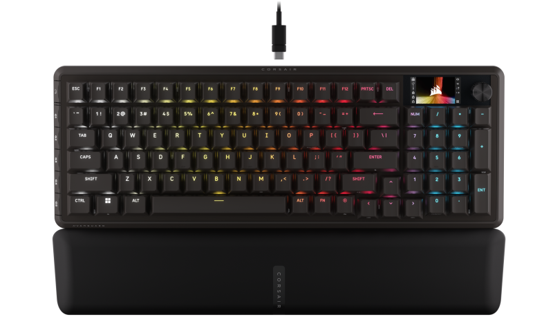 Tastatura Gaming Corsair Vanguard 96 RGB MLX, Mecanica, Wired, USB Negru