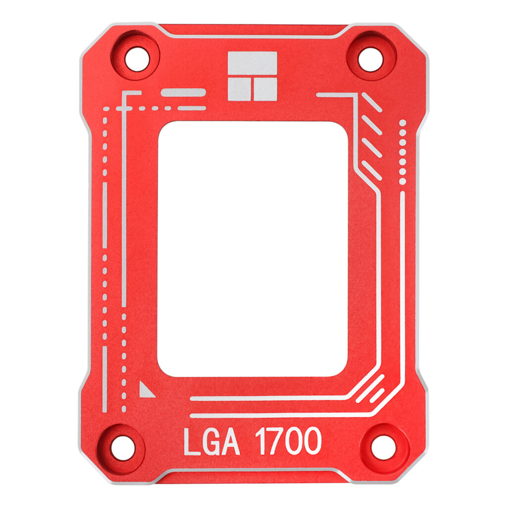 Contact frame Thermalright, compatibil LGA 1700 aliaj aluminiu, 54x70x6mm, rosu, „LGA 17XX-BCF-RED”