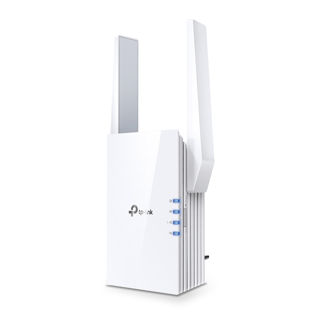 Range Extender TP-Link RE605X, AX1800, WiFi 6 Dual-Band Gigabit, tehnologie OneMesh, Adaptive Path, Mod High Speed, Mod Access Point