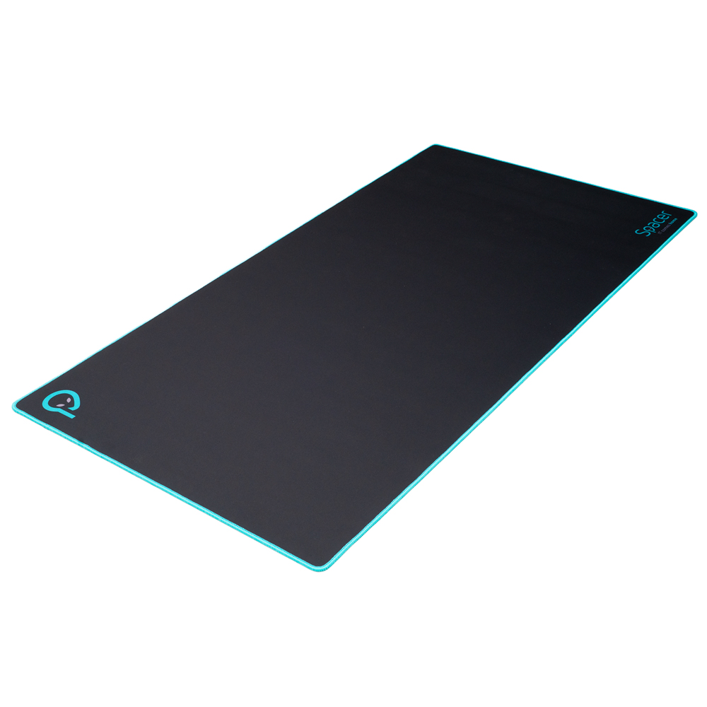 MousePAD SPACER gaming, cauciuc si material textil, 1200 x 600 x 3 mm, negru