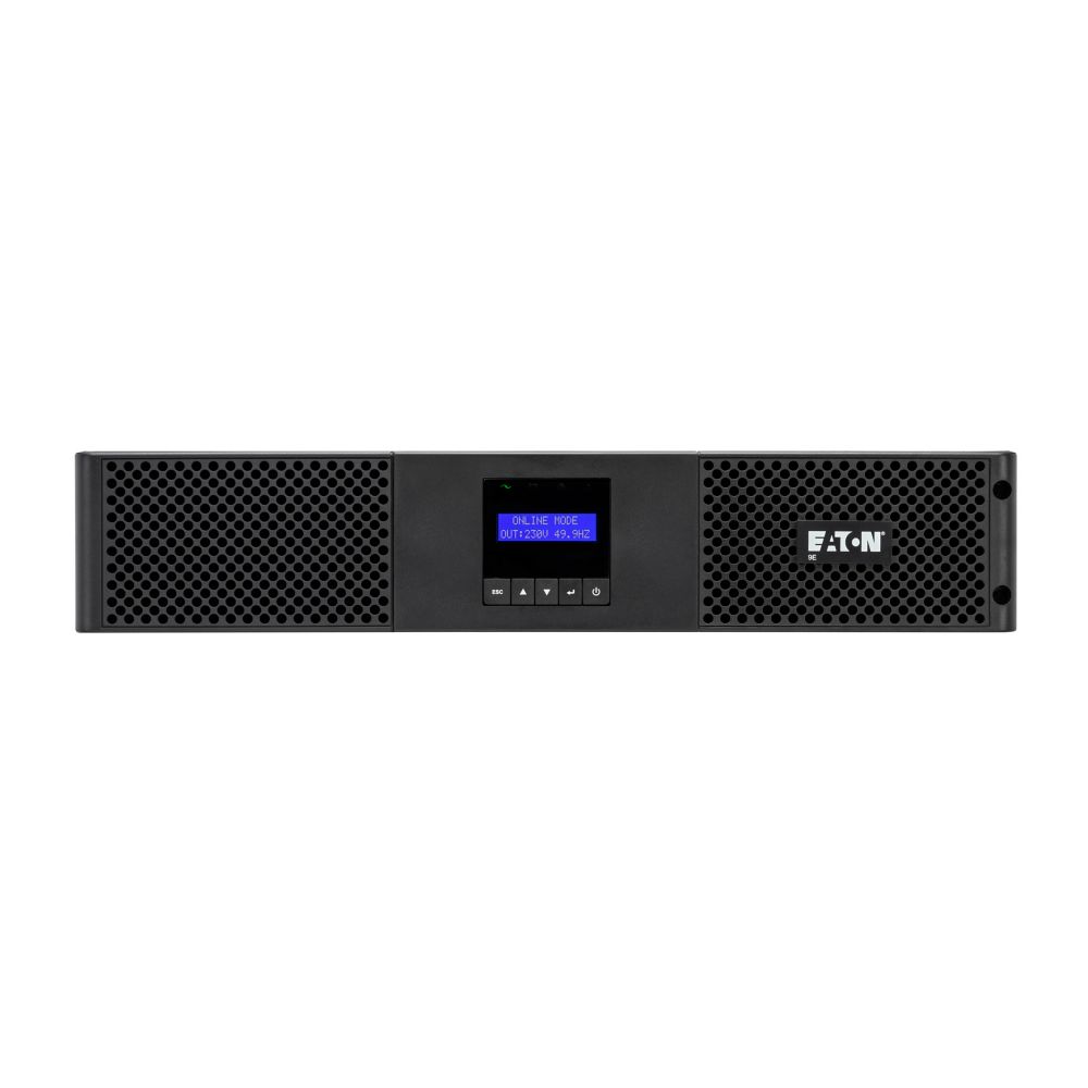 UPS, Eaton, 9E 3000i Rack2U, Dubla Conversie Online, 2700 W, 438 x 86.5 x 608 mm, Negru
