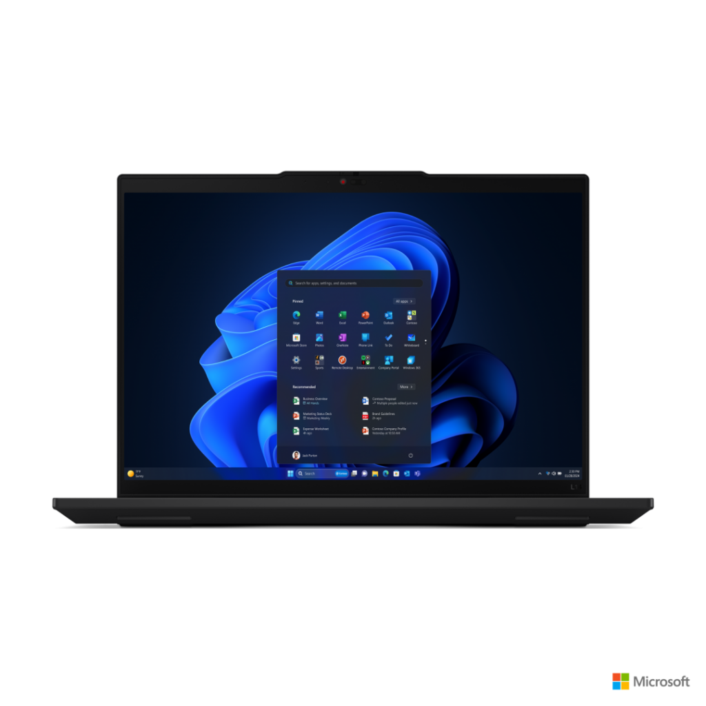 Laptop Lenovo ThinkPad L14 Gen 5 cu procesor Intel® Core™ Ultra 7 155U pana la 4.8GHz, 14″, WUXGA, IPS, 16GB DDR5, 512GB SSD, Intel® Graphics, Windows 11 Pro, Black, 3Y Onsite