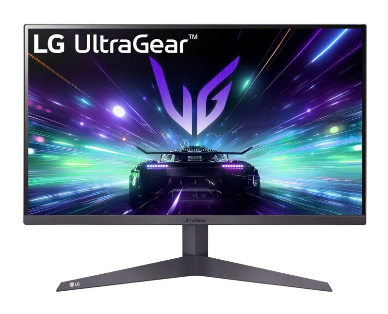 Monitor Gaming LED VA LG UltraGear™ 24″, Full HD (1920×1080), 180Hz, 5ms, AMD FreeSync™, Black Stabilizer, Crosshair, FPS Counter, DAS, HDMI, DisplayPort, Jack, VESA, negru