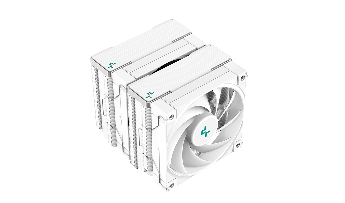 Cooler DeepCool AK620 WH, 240mm, cu aer, skt. Intel/ AMD, iluminare nu e cazul 3 Cooler DeepCool AK620 WH, 240mm, cu aer, skt. Intel/ AMD, iluminare nu e cazul - imagine 3