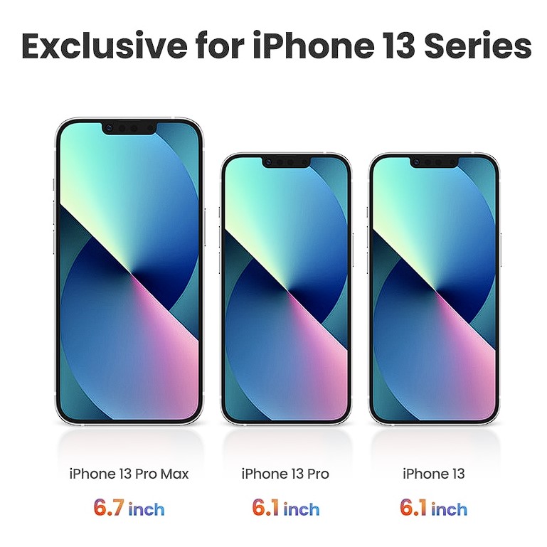 Folie sticla Ugreen LP541, pentru Iphone 13 Pro Max, grosime 0.3mm, acoperire totala ecran, Transparenta