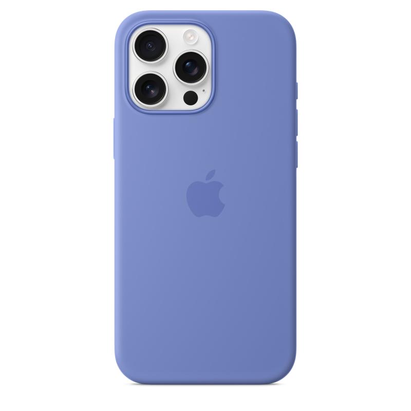 Husa de protectie Apple Silicone Case with MagSafe pentru iPhone 16 Pro Max, Periwinkle
