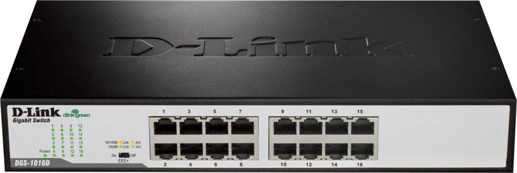 Switch D-Link DGS-1016D, 16 x 10/100/1000