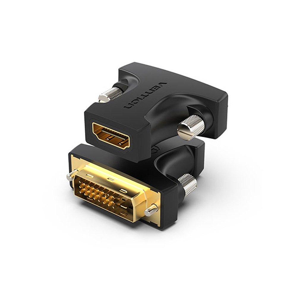 Adaptor HDMI la DVI (24+1) Vention AILB0 (negru)