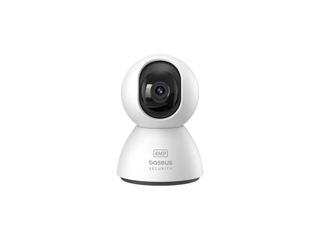 Camera de supraveghere Baseus P1, Interior, 4MP, 3K, Control vocal, WiFi, Alb