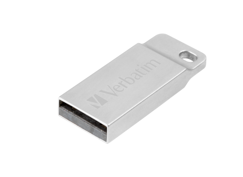 Pendrive, VERBATIM, 64 GB, USB 2.0, Argintiu