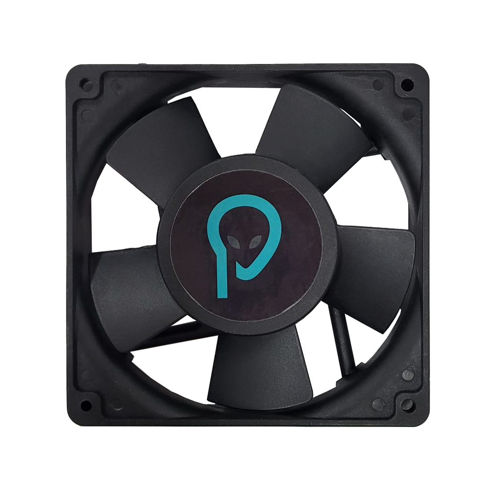 Unitate racire SPACER, 1U pentru rack 19″, 120mm, 2300rpm, 30dBA, flux aer 69cfm, otel 0.8mm, cablu 0.7m, negru