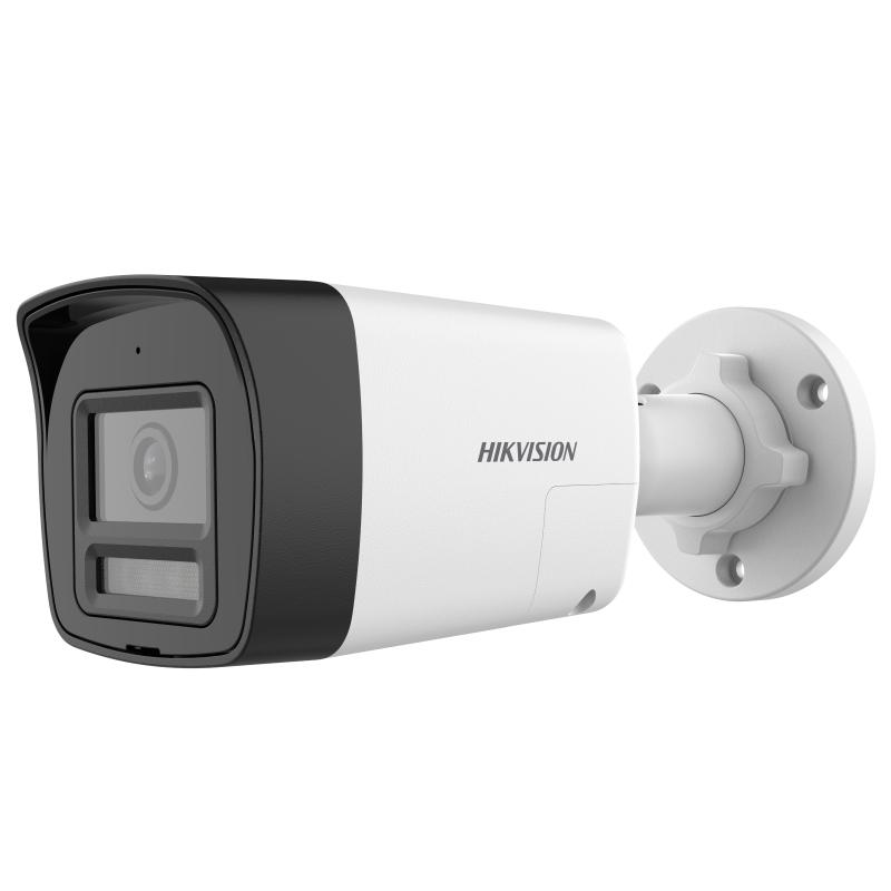 Camera analog Hikvision 2MP, Smart-Hybrid Light, IR 30m, Lumina Alba 20m, Microfon, Difuzor, Lentila fixa de 2.8mm – DS-2CE16D0T-LTS(2.8mm)