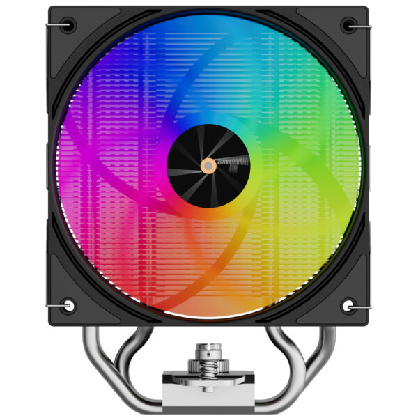 COOLER Thermalright „Assassin X 120 R Digital Argb Black” skt. Intel, racire cu aer, vent. 120mm, 2000 rpm, 4 heatpipes, inaltime 151mm, ARGB,”Assassin X 120 R Digital Argb Black” (timbru verde 0.8 lei)
