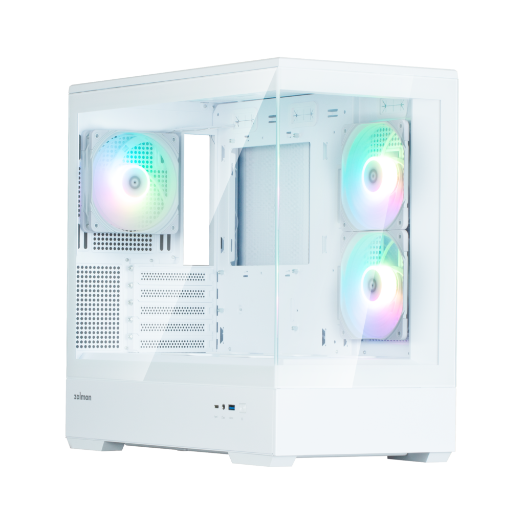 Carcasa PC Zalman P30 White V2, alba