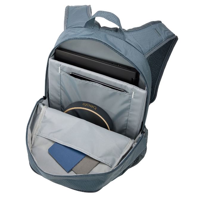 Rucsac Case Logic Jaunt,pentru notebook de max. 15.6", 2 compartimente, buzunar frontal, buzunar lateral x 2, waterproof, volum 23 litri, poliester reciclat, gri 5 Rucsac Case Logic Jaunt,pentru notebook de max. 15.6", 2 compartimente, buzunar frontal, buzunar lateral x 2, waterproof, volum 23 litri, poliester reciclat, gri - imagine 5