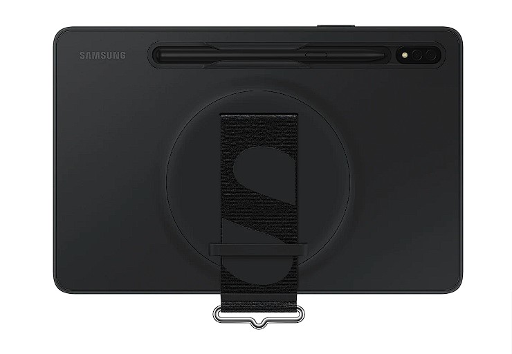 Husa de protectie Samsung Strap Cover pentru Tab S8, Black