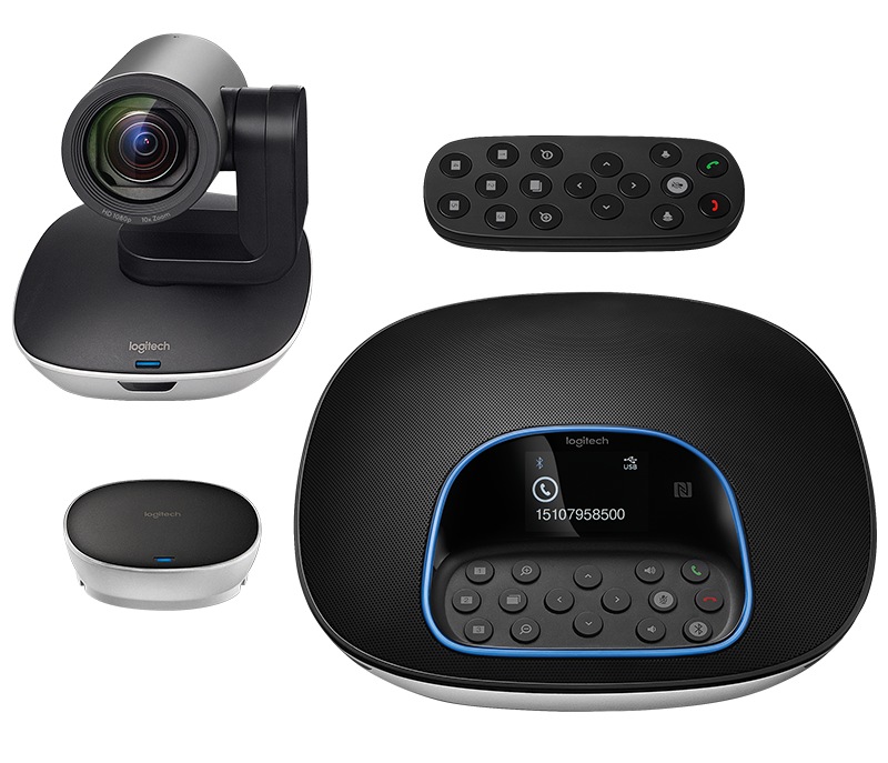 Sistem videoconferinta Logitech ConferenceGroup, Zoom 10X