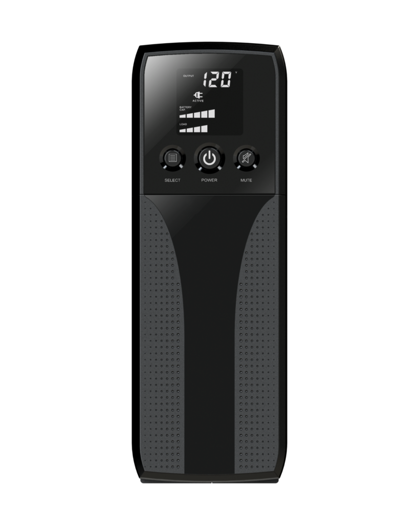 UPS FORTRON Line Int. cu management, LCD,  1500VA/ 900W, AVR, 8 x socket IEC, display LCD, 2 x baterie 12V/9Ah, conector HID USB, RJ45, baterie hot-swappable, „ST 1500” „PPF9004000”  (timbru verde 11 lei)