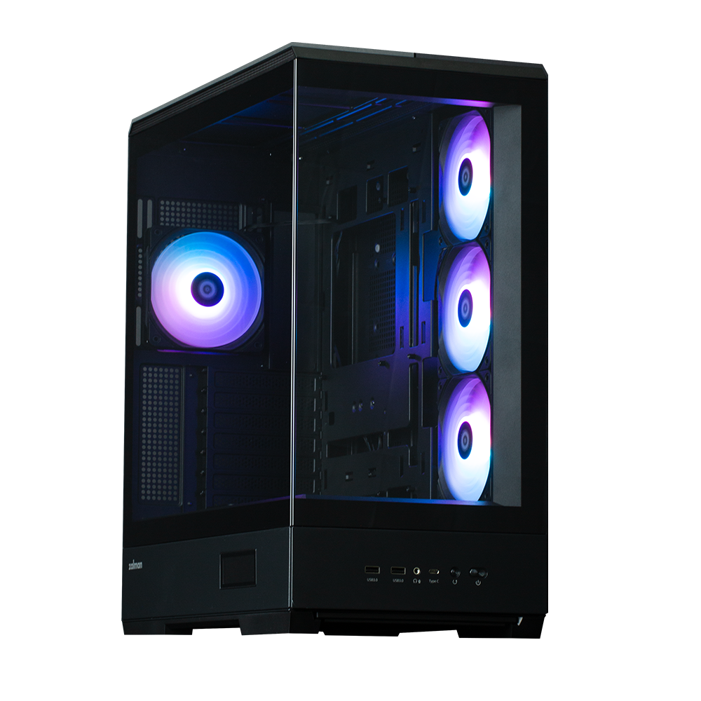 Carcasa PC, Zalman, P50, Negru 2 Carcasa PC, Zalman, P50, Negru - imagine 2