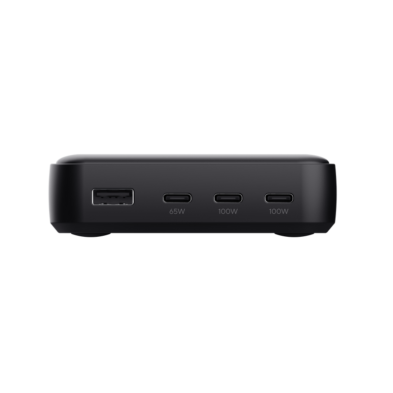 Statie de incarcare, Trust, MAXO, 100W, 4-porturi, USB-C, 85x85x25mm, Negru 1 Statie de incarcare, Trust, MAXO, 100W, 4-porturi, USB-C, 85x85x25mm, Negru