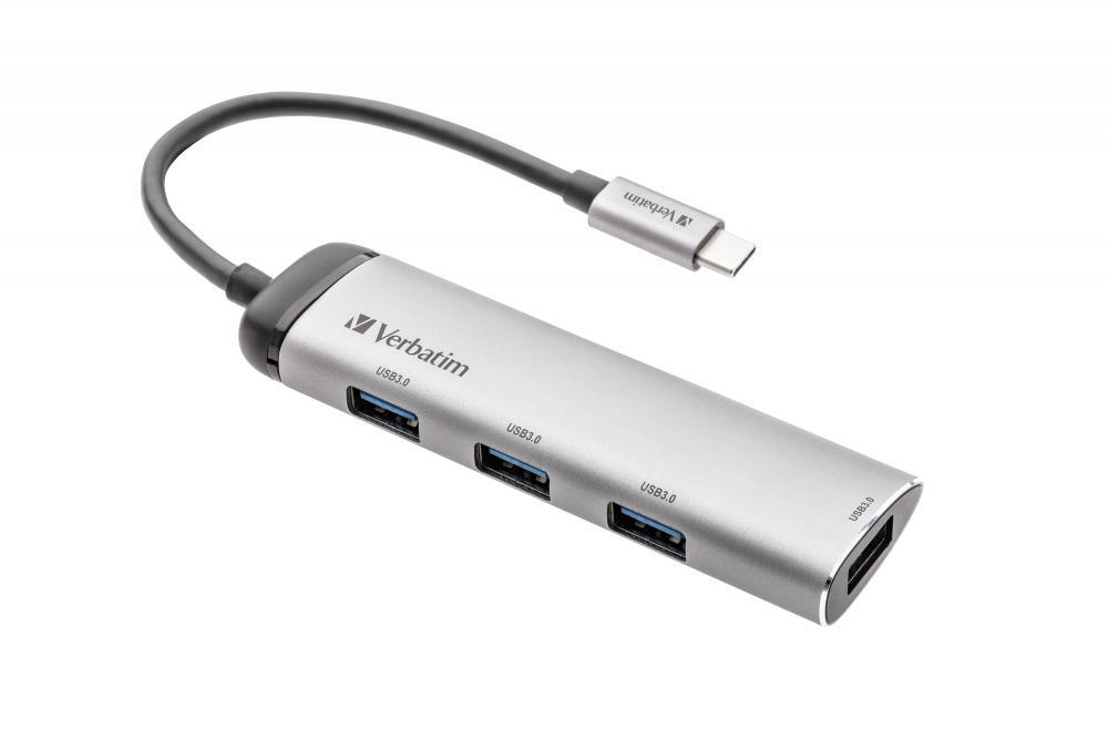 Multiport Hub Verbatim USB-C – 4 port USB 3.2 Gen 1