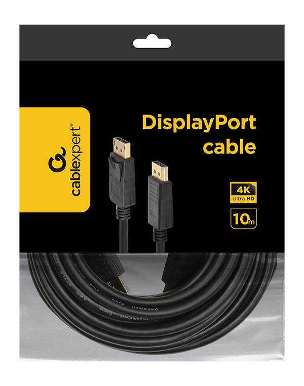 Cablu, Gembird, DisplayPort 1.2, 10m, Negru 3 Cablu, Gembird, DisplayPort 1.2, 10m, Negru - imagine 3